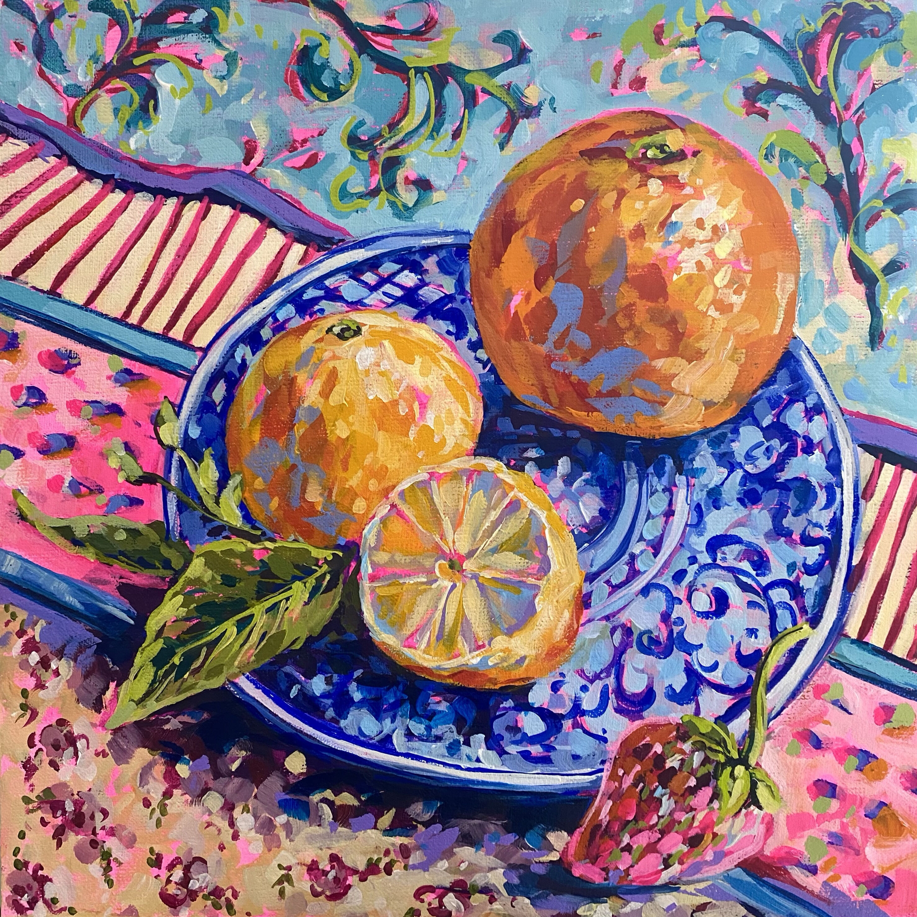 Citrus and Blue