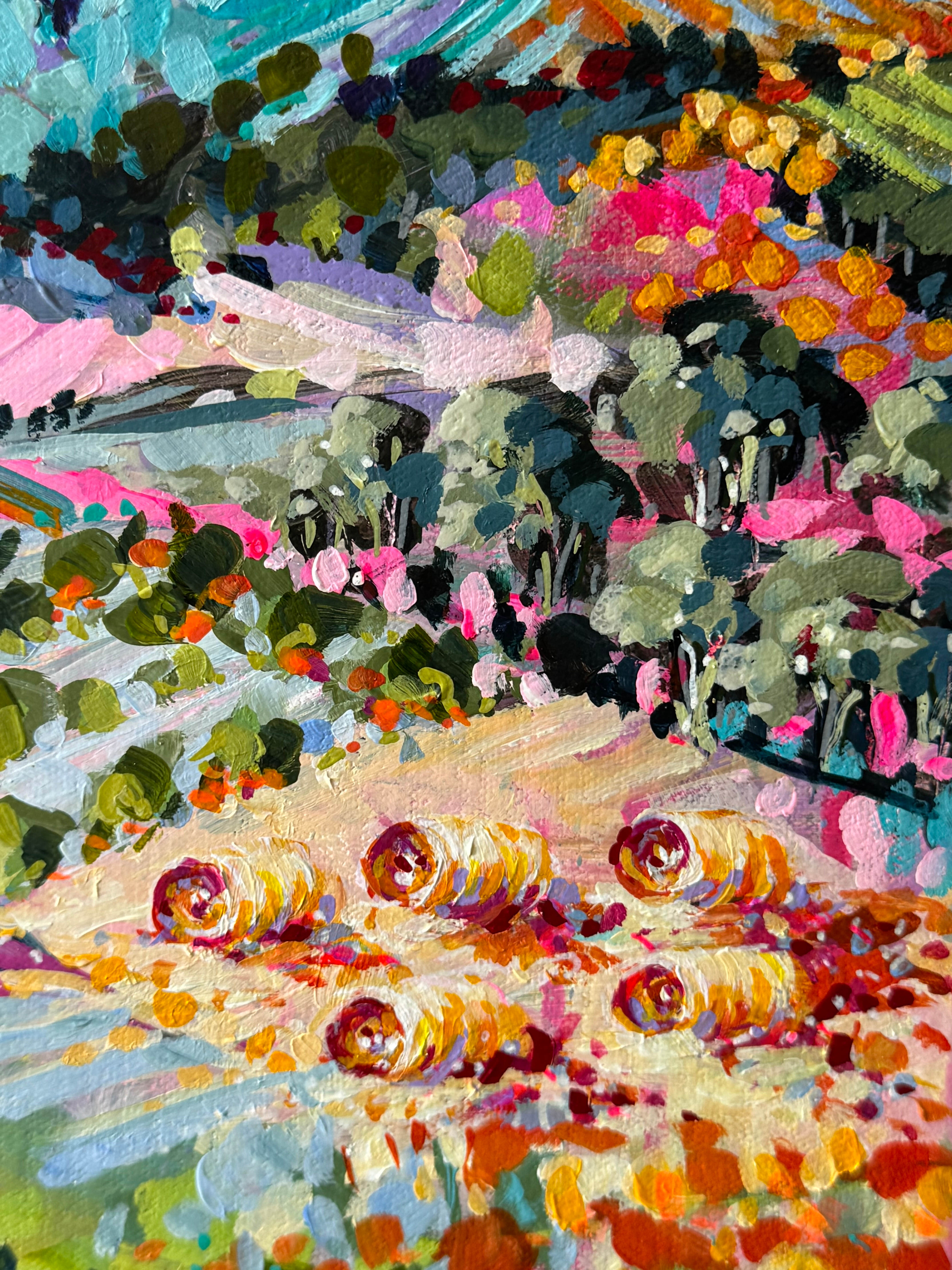 Summer Morning Hay Bales 3