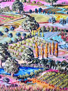 Rolling hills of Red Hill 3