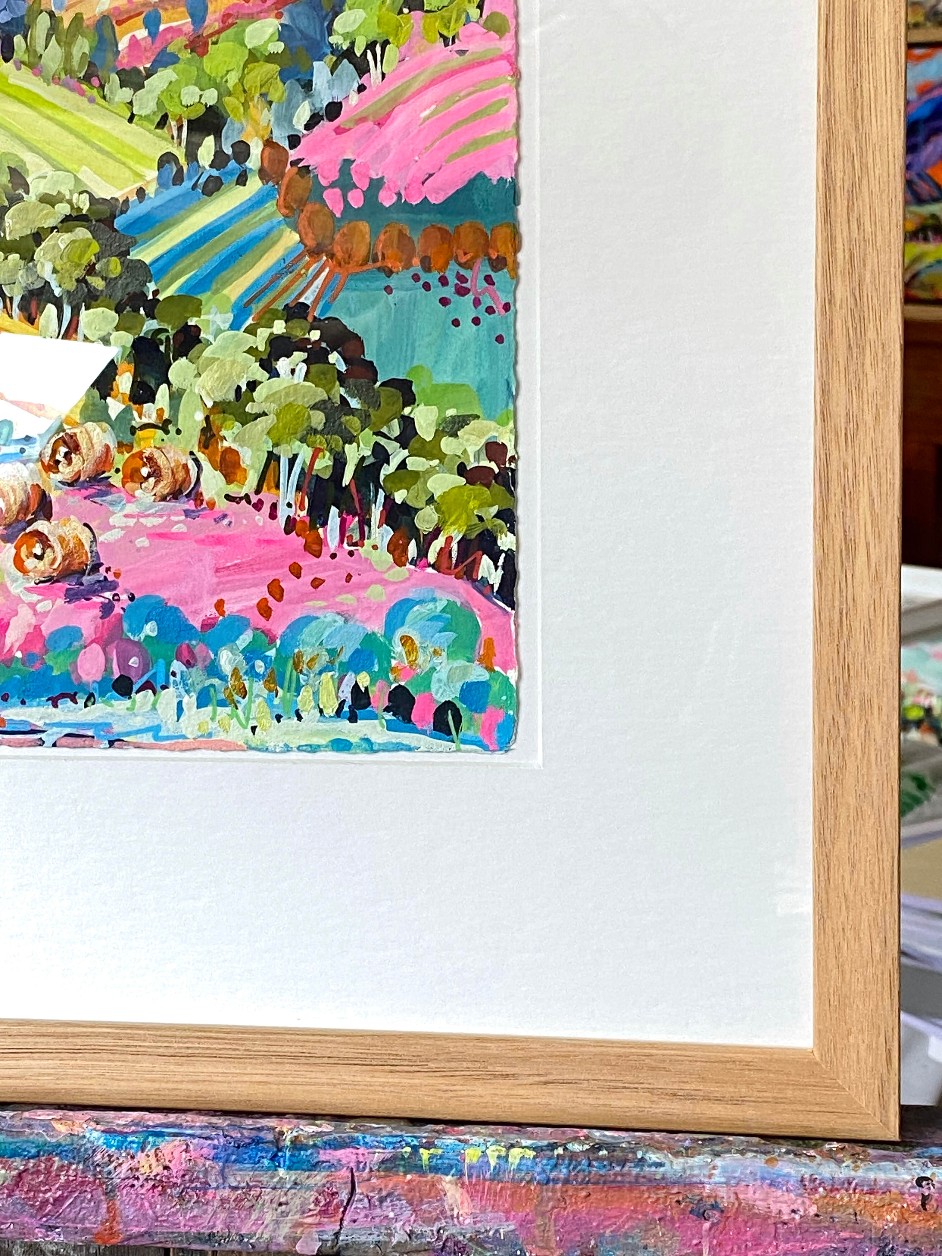 Vibrant Vineyards and Hay Bales - SQ4