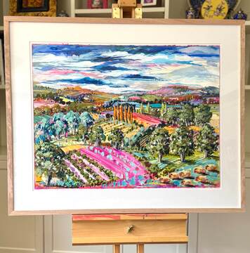 Shades of Summer Easel