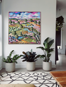 Rolling Hills of Red Hill room