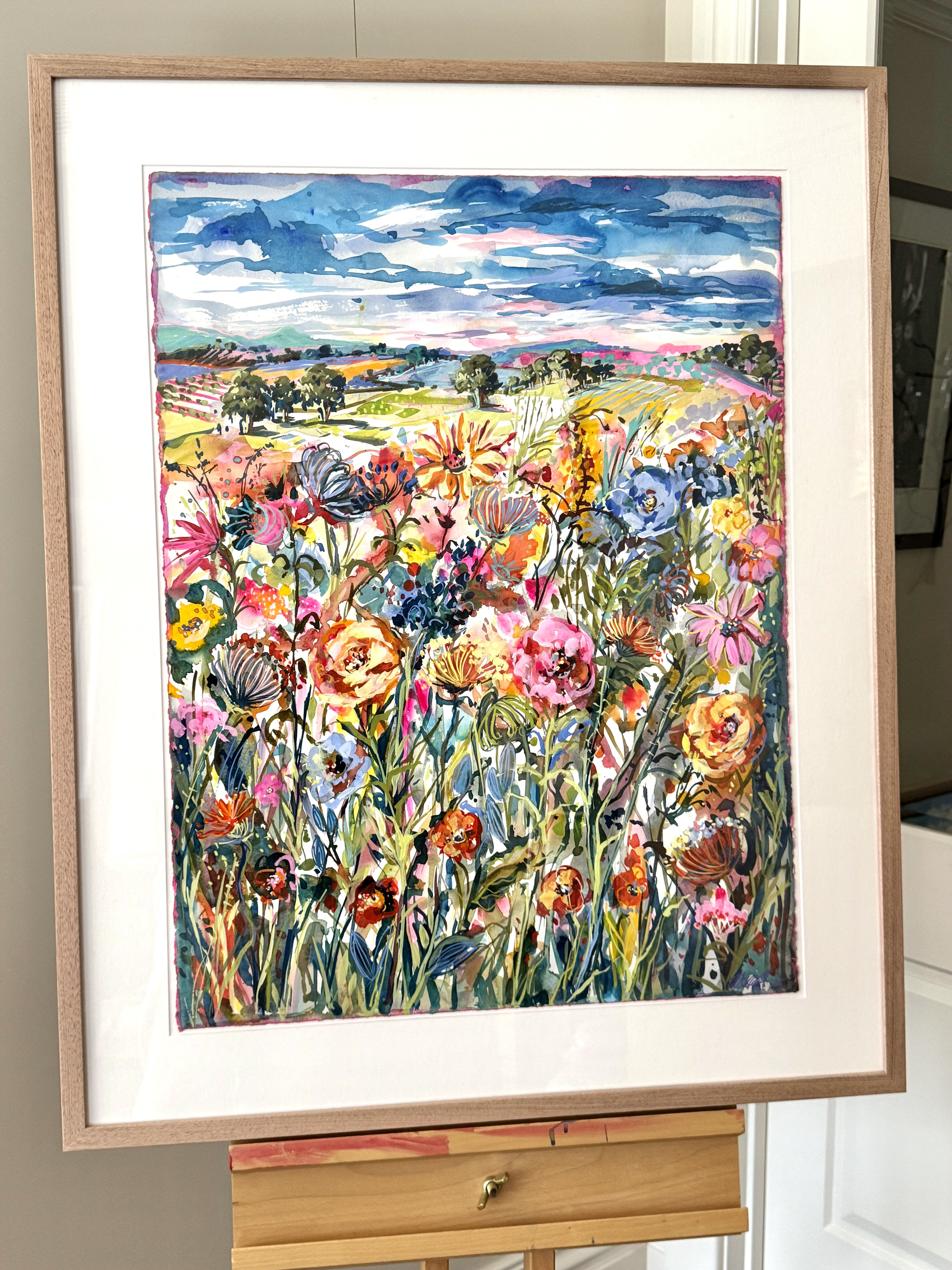 Vibrant Abundance easel