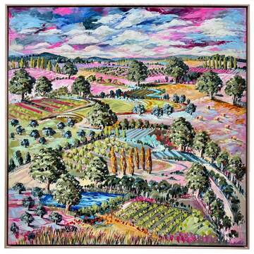 Rolling Hills of Red Hill - Cathy Usatoff