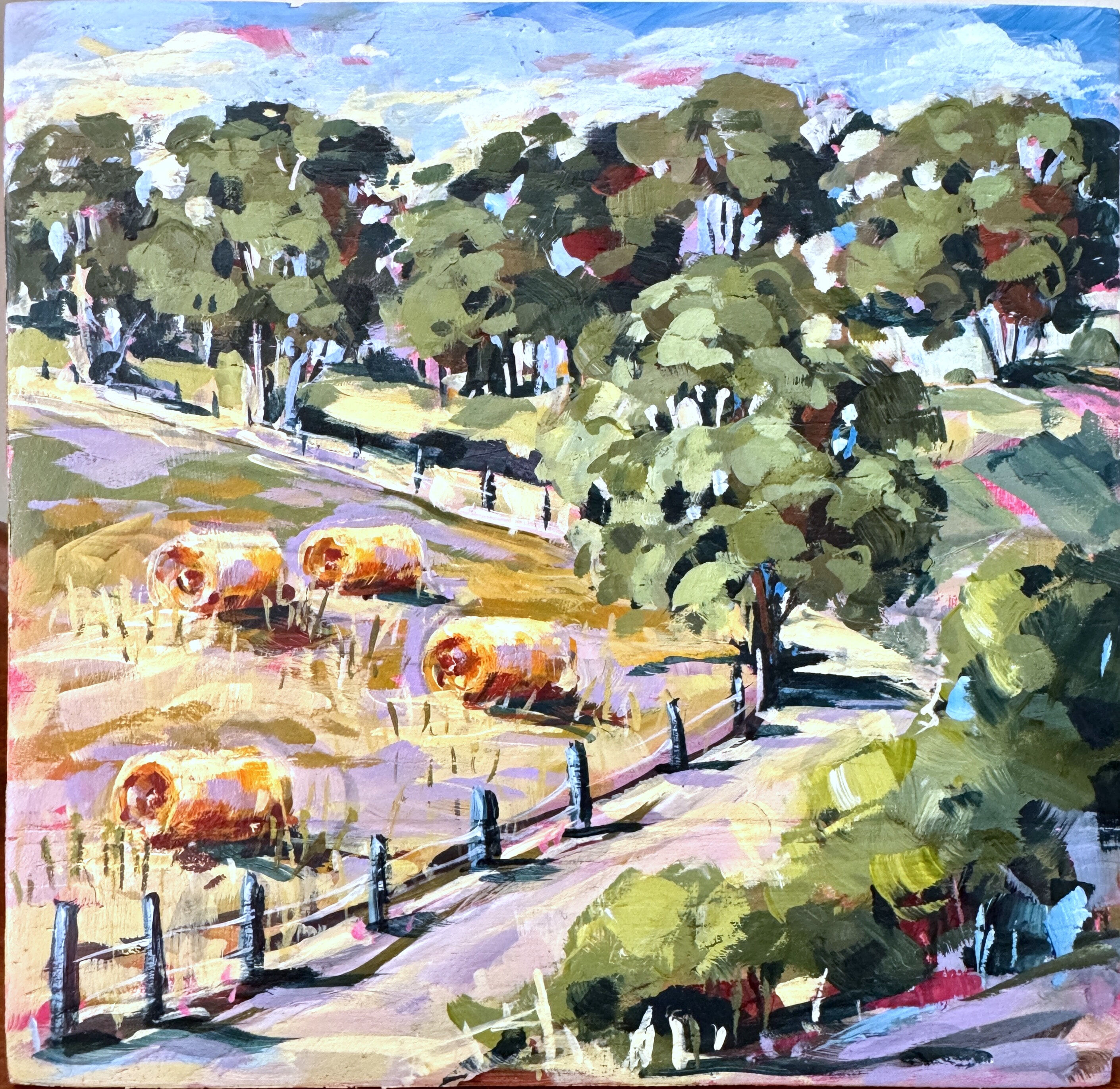 Past The Hay Bales