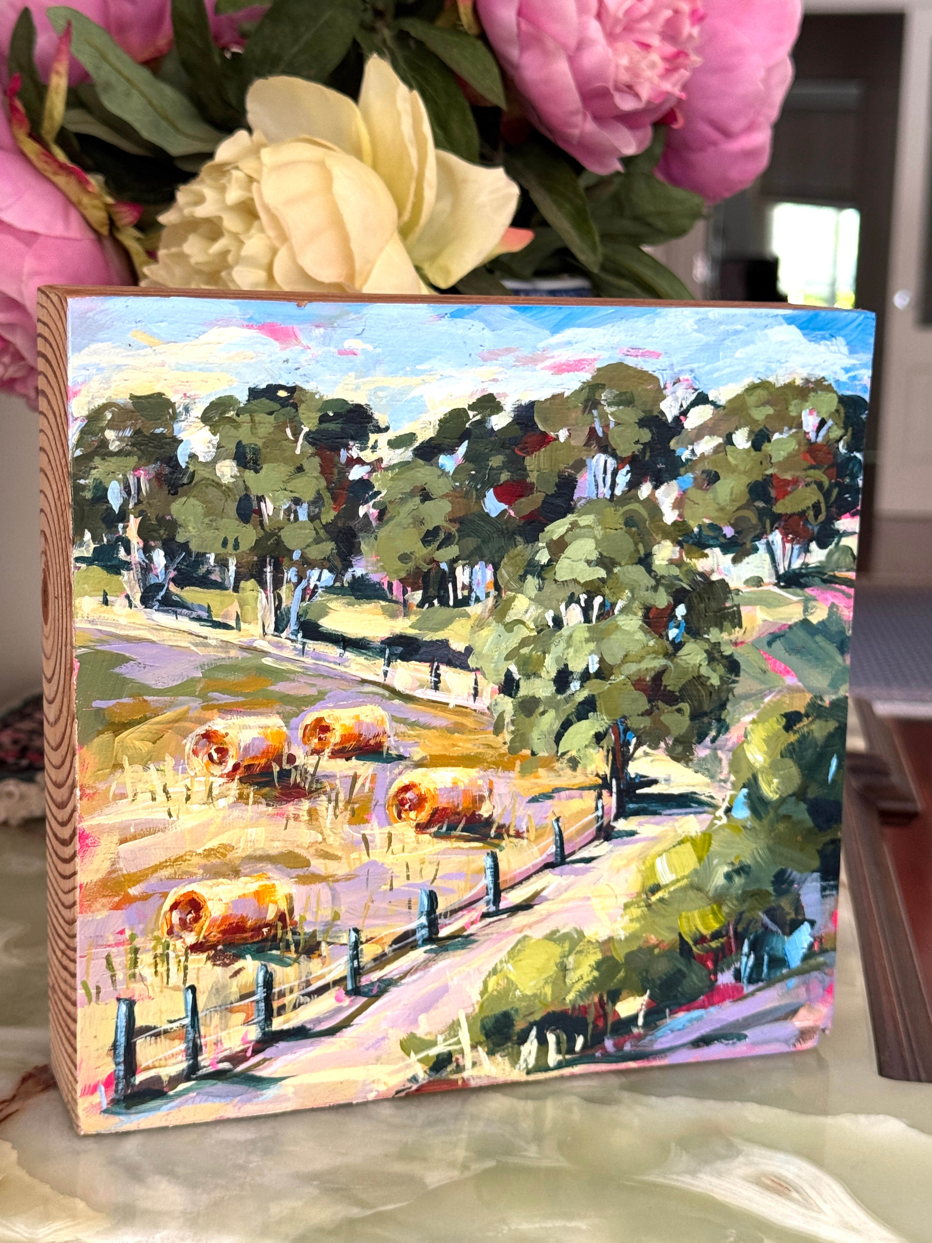 Past The Hay Bales 1