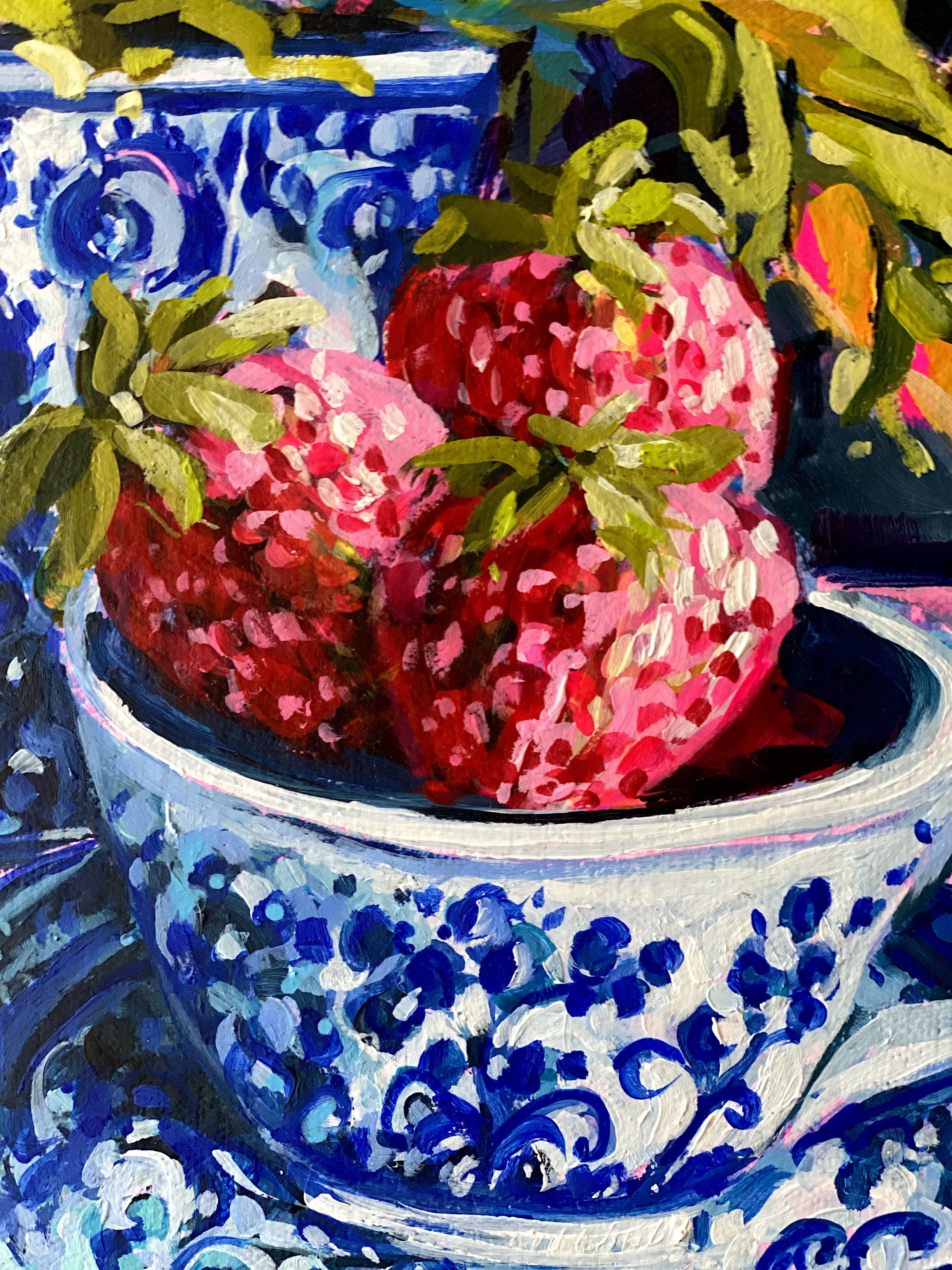 Strawberry Teacup 3