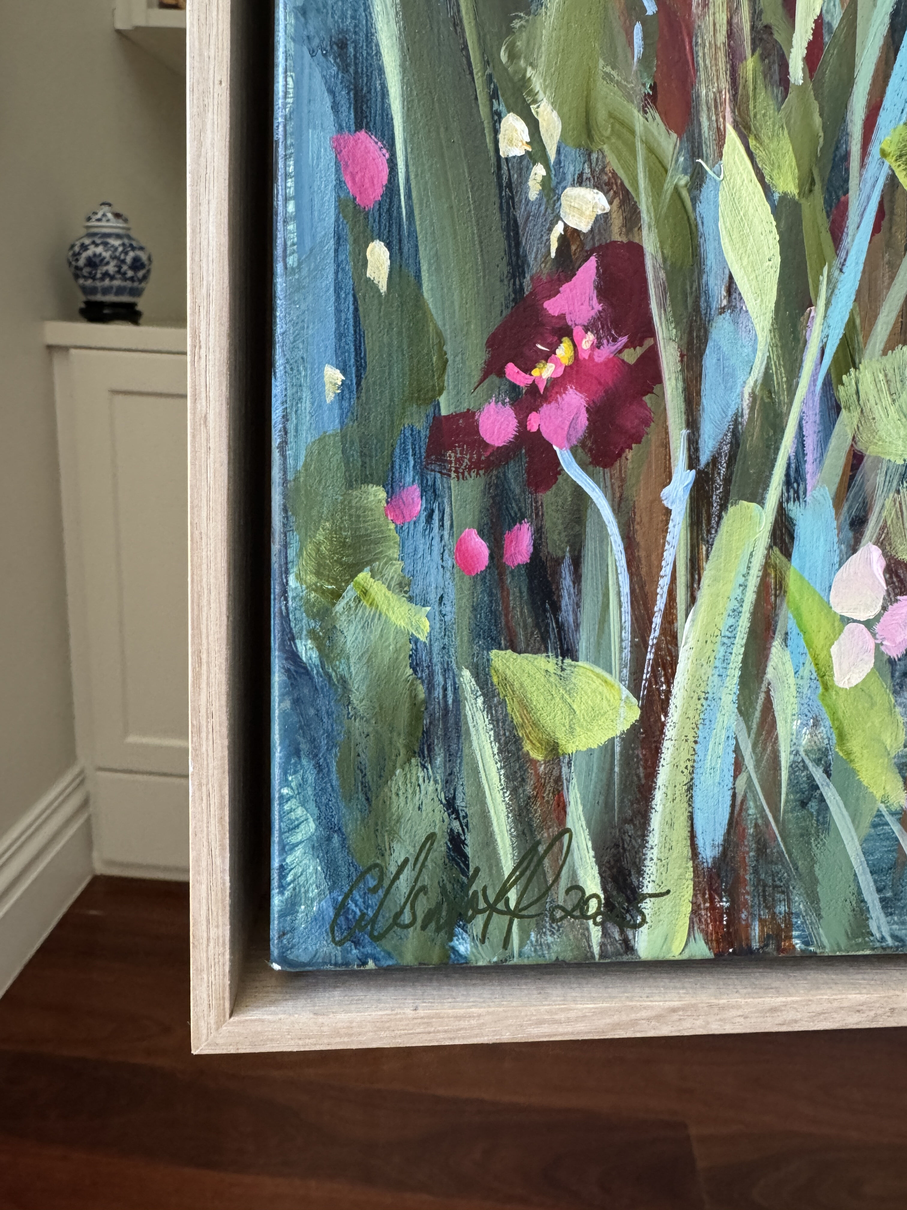 Amongst the Cornflowers frame