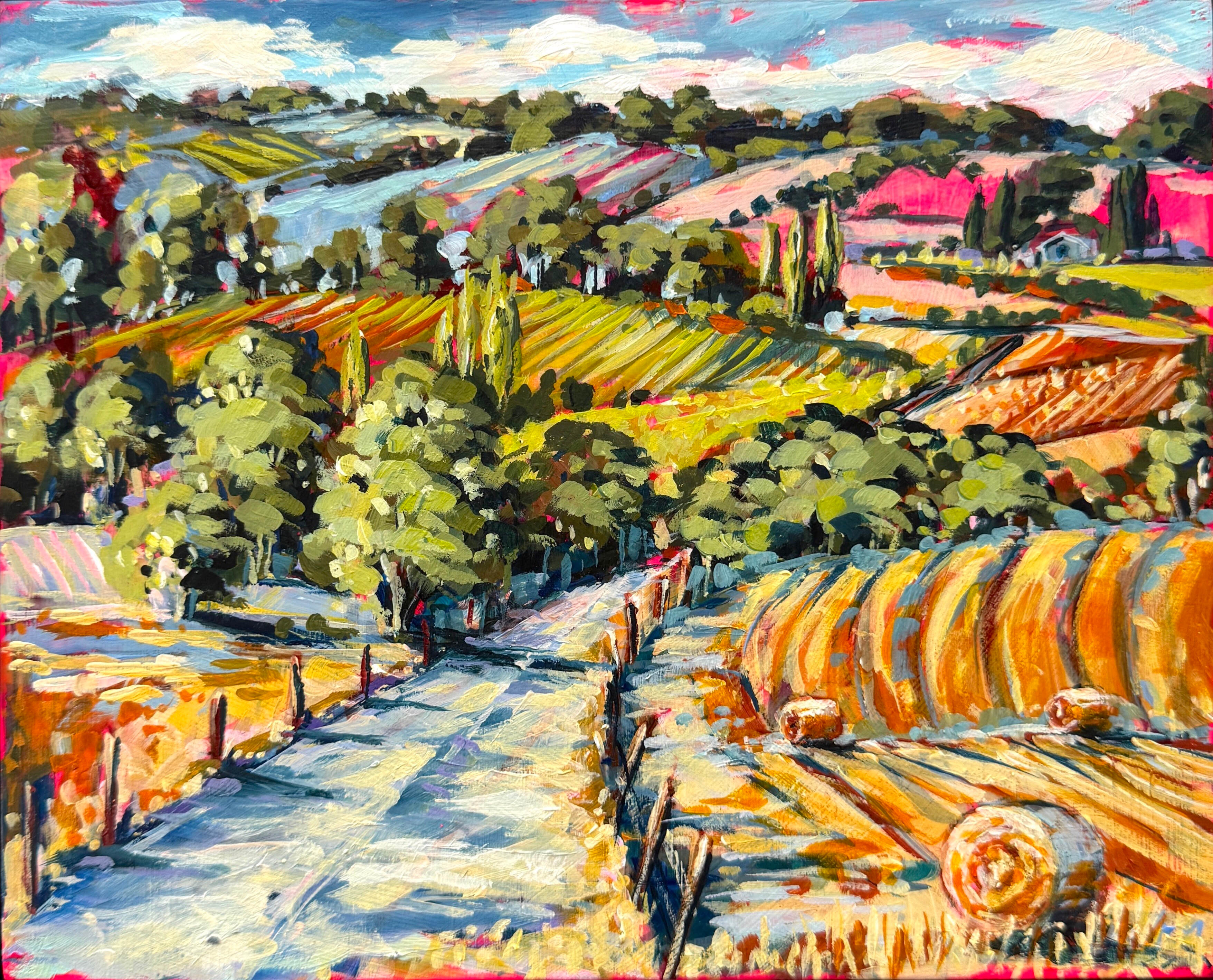 Hay Bale Harvest Road 1